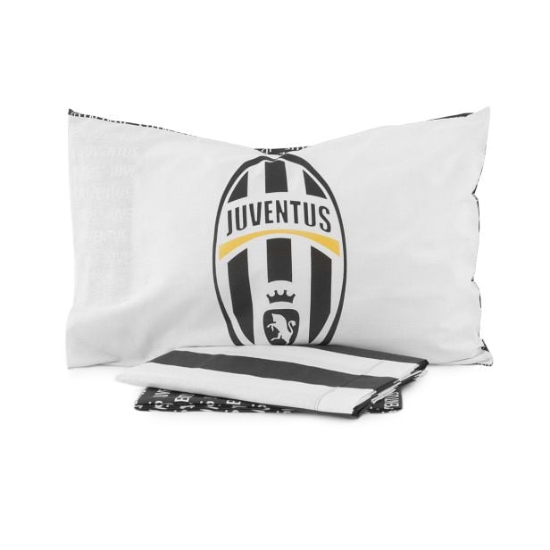 Completo Lenzuola F.C. Juventus Juve Ufficiale per letto una piazza e mezza