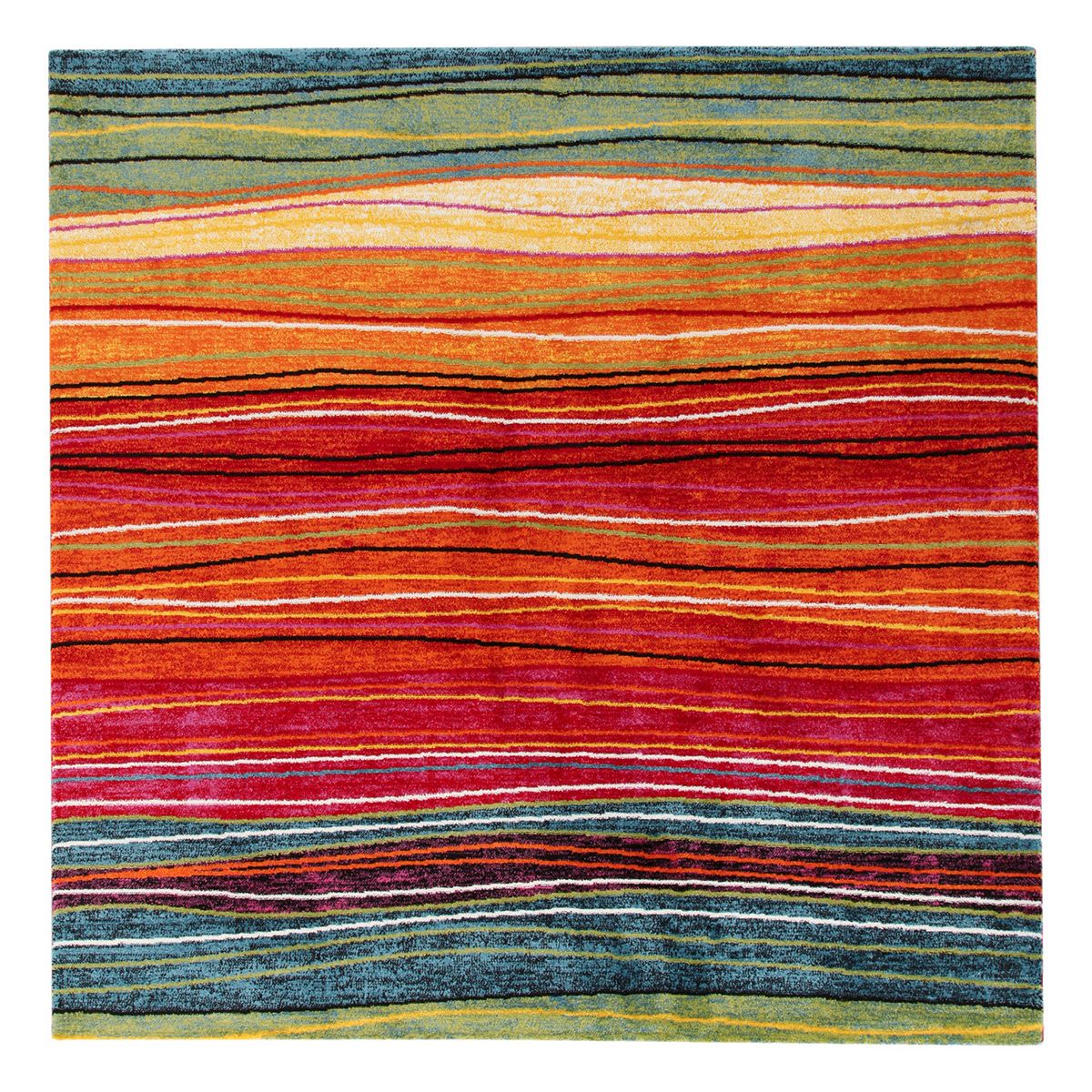 Tappeto quadrato Gioia C multicolor - 200x200 cm M031