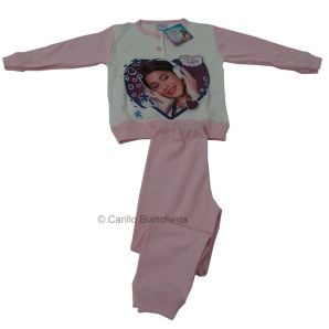 Disney Violetta pigiama bambina ragazza caldo cotone da 3 a 10 anni Rosa G965