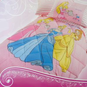Trapunta Piumone invernale Disney Princess Royal Caleffi singolo L840