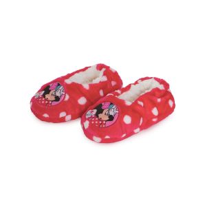 Pantofole per bambina ballerine Minnie Disney effetto peluche
